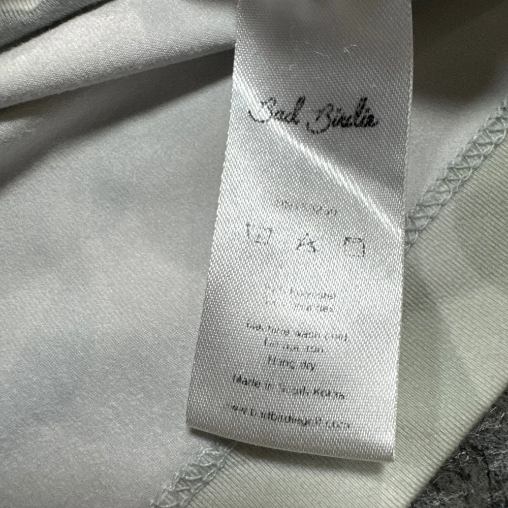 Bad Birdie Quarter Zip Golf Pullover Mens M Camo Grey White Activewear